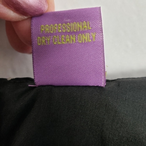 VTG CJ Laing Silk Embroidered Party Dress Pants EU - Picture 9 of 15